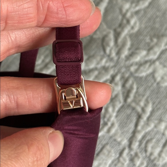 Victoria's Secret Deep Purple Lace Bra Maternity Nursing - Picture 7 of 10